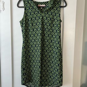 Jude Connally Sleeveless Dress XS in signature JC material, great condition